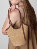 Mira Rattan Beach Tote Boho Style Women’s 3