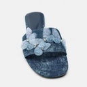 Mira Soft Denim Platform Sandals for Women Summer 3