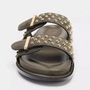 Mira Suede Flat Sandals Women’s Comfort 1