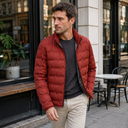 Niven Puffer Jacket | Stand-Collar Quilted Winter Jacket