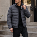Niven Puffer Jacket | Stand-Collar Quilted Winter Jacket