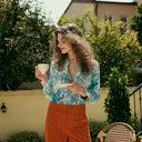 Jeanie Silk Blouse