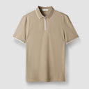 Meza Zip-Up Polo