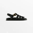 Riven Handwoven Leather Sandals for Women Summer 2