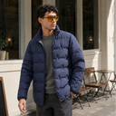 Rovan Puffer Jacket | Lightweight Stand-Collar Quilted Winter Puffer