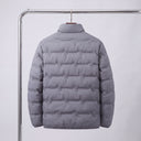 Rovan Puffer Jacket | Lightweight Stand-Collar Quilted Winter Puffer