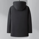 Rowe Tech Shell Parka with Quilted Down Interior and Detachable Hood