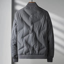 Treviso Quilted Bomber Jacket, Padded Insulation and Ribbed Collar and Cuffs