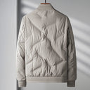 Treviso Quilted Bomber Jacket, Padded Insulation and Ribbed Collar and Cuffs