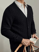 Avellino Cable Knit Cardigan