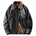 Ronan Fur Lined Leather Jacket