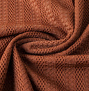 Montera Textured Knit Polo Shirt with Jacquard Weave and Contrast Collar Trim