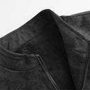 Distressed Moto Jacket