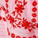 Amara | Vintage Boho Floral Embroidery Backless Lace-Up Cami Maxi Dress