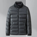 Rowe Tech Shell Parka with Quilted Down Interior and Detachable Hood