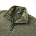 Fieldline Sherpa Pocket Pullover with Teddy Fleece and Half Snap Collar