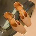 Isabella Leather Mules