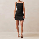 Alexa Open-Back Dress