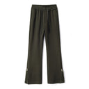 Flared Zipped Sweatpants