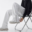Flared Zipped Sweatpants