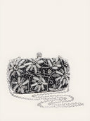 Fleurs de Lille Clutch Bag