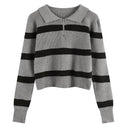 Quarter-Zip Rugby Polo