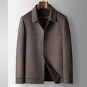 Paolo Brushed Wool Coat