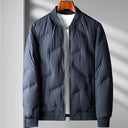 Treviso Quilted Bomber Jacket, Padded Insulation and Ribbed Collar and Cuffs