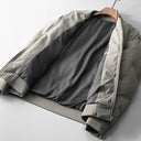 Treviso Quilted Bomber Jacket, Padded Insulation and Ribbed Collar and Cuffs