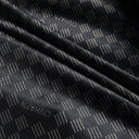 Lugano Ribbed Knit Zip Jacket, With Geometric Jacquard Panel and Zip Pockets