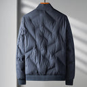 Treviso Quilted Bomber Jacket, Padded Insulation and Ribbed Collar and Cuffs