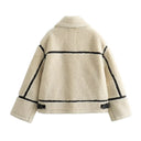 Fleece Biker Jacket