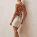 Alexa Open-Back Dress