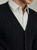 Avellino Cable Knit Cardigan