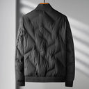 Treviso Quilted Bomber Jacket, Padded Insulation and Ribbed Collar and Cuffs