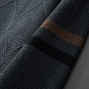 Osier Diamond Weave Crew Knit