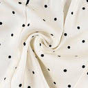 Amélie | Polka Dot Lace-Trim Tie-Strap Satin Corset-Style Cami Top for Women