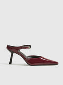 Vera Microfiber Slingback Heels Pointed Toe Women’s 1
