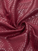 Vireo Croc Embossed Faux Leather Tank Top Spring 5