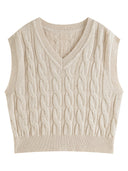 Ada Cable Knit Vest - Marcus Rhode