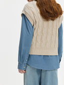 Ada Cable Knit Vest - Marcus Rhode