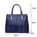 Alisa Embossed Tote - Marcus Rhode