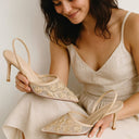 Aria Slingback Heels - Marcus Rhode