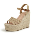 Ava Platform Wedge Sandals - Marcus Rhode