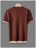 Bordeaux Jacquard Knit - Marcus Rhode