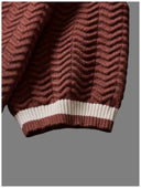 Bordeaux Jacquard Knit - Marcus Rhode