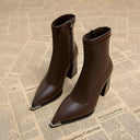 Camille Chrome Tip Boot - Marcus Rhode