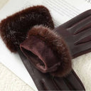 Camille Fur Cuff Gloves - Marcus Rhode