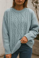 Carmen Cable Knit Pullover - Marcus Rhode
