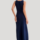 Chloe A - line Knitted Dress - Marcus Rhode